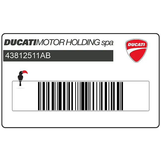 Ducati Superbike 998 Right Hull Ducati 998 Graphic Right Side OEM 43812511AB