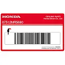 Accessories & loading caution label