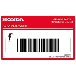 Etiqueta de accesorios y carga
