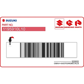Etiqueta de gasolina para depósito de combustible