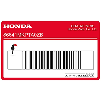 Naklejka na osłonę boczną, prawa strona