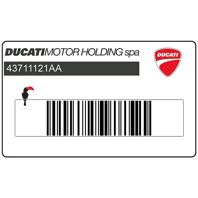 Ducati ST4 916 Sport Touring Left Fairing DUCATI ST4 Emblem Left Side OEM 43711121AA