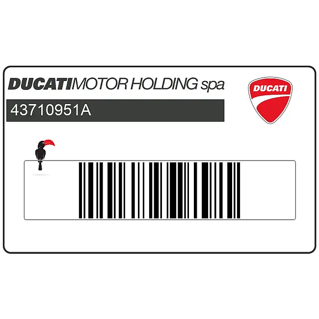 Ducati ST2 944 Sport Touring Fairing ST2 Graphic Pair OEM 43710951A