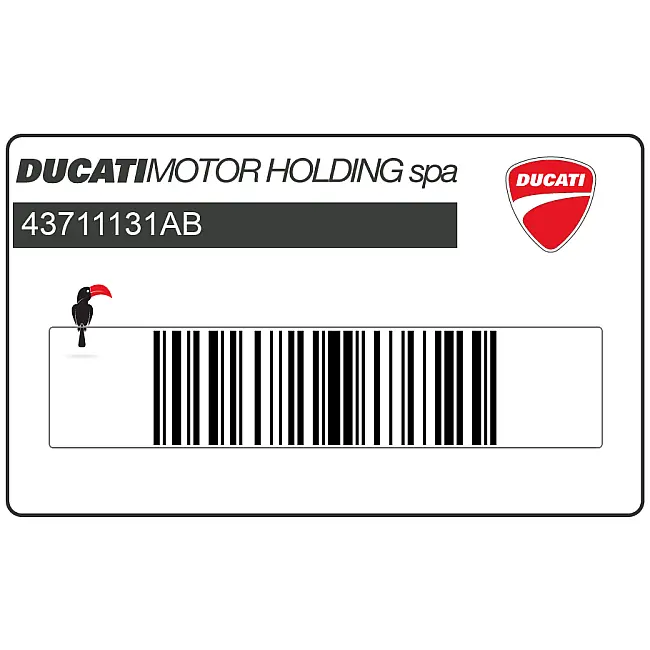 Ducati ST2 944 Sport Touring Right Fairing DUCATI ST2 Graphic Right Side OEM 43711131AB