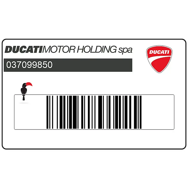 Ducati SuperSport 900 Fuel tank DUCATI Emblem OEM 037099850