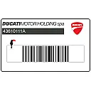 Achterkuip CAMPIONE DEL MONDO sticker