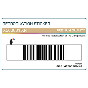 Autocollant de sabot moteur Ninja ZX-9R, côté droit
