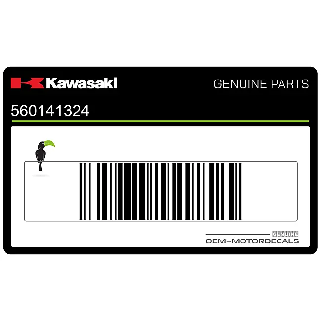 Kawasaki ZZ-R250 | EX250 Brandstof Tank KAWASAK Embleem OEM 560141324