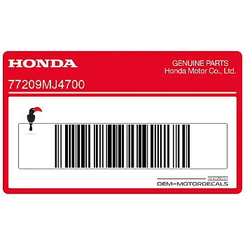 Adesivo codone posteriore VF1000R, lato destro