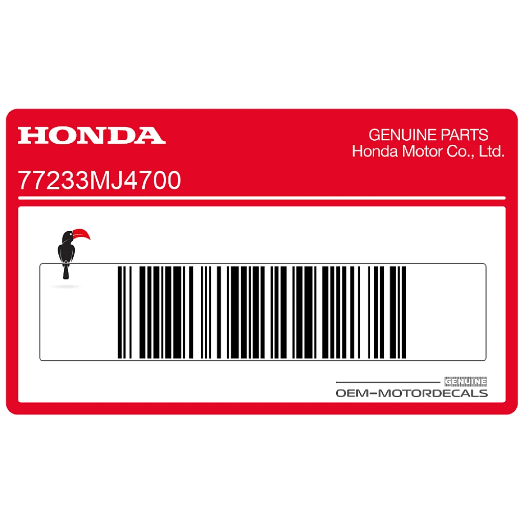 Honda VF1000 Adesivo Fiancata Sinistra OEM 77233MJ4700