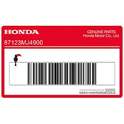 Honda Tank Emblem, rechte Seite