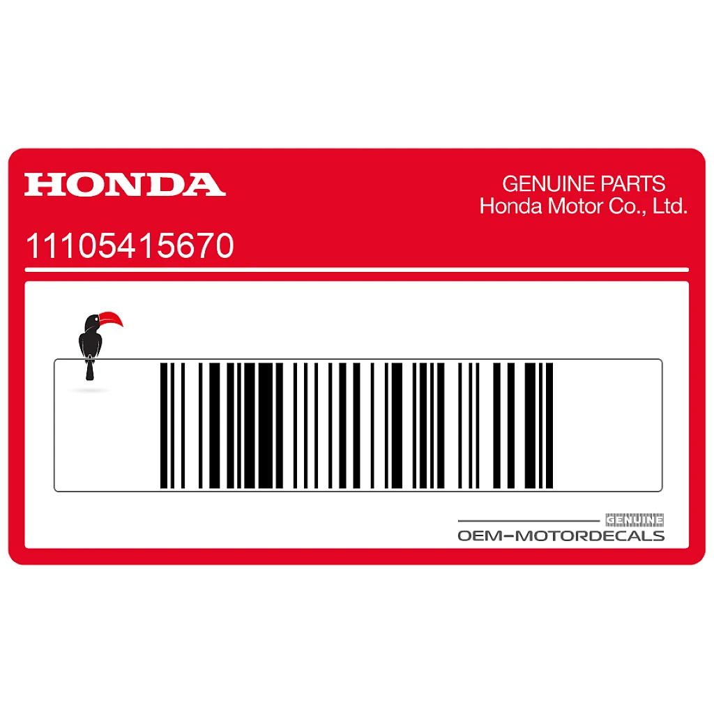 Honda CX500 Custom Zylinder CX500 Emblem OEM 11105415670