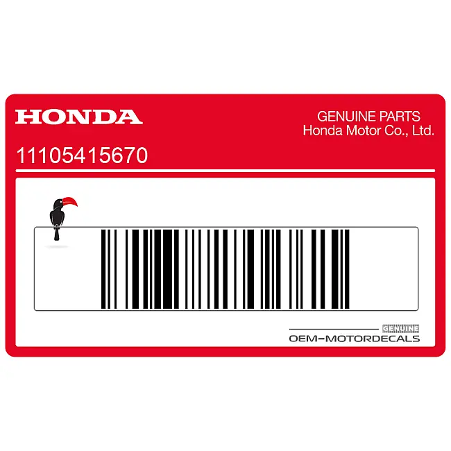 Honda CX500 Custom Zylinder CX500 Emblem OEM 11105415670