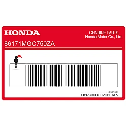 Kraftstofftank HONDA Emblem