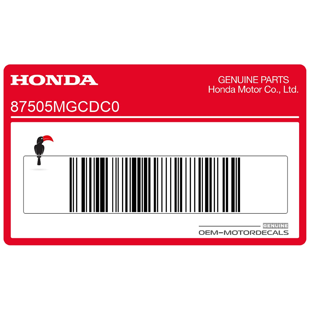 Honda CB1100 Aufkleber für Schwinge, Reifen & Kette links OEM 87505MGCDC0