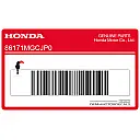 Emblema HONDA per fiancata, lato destro