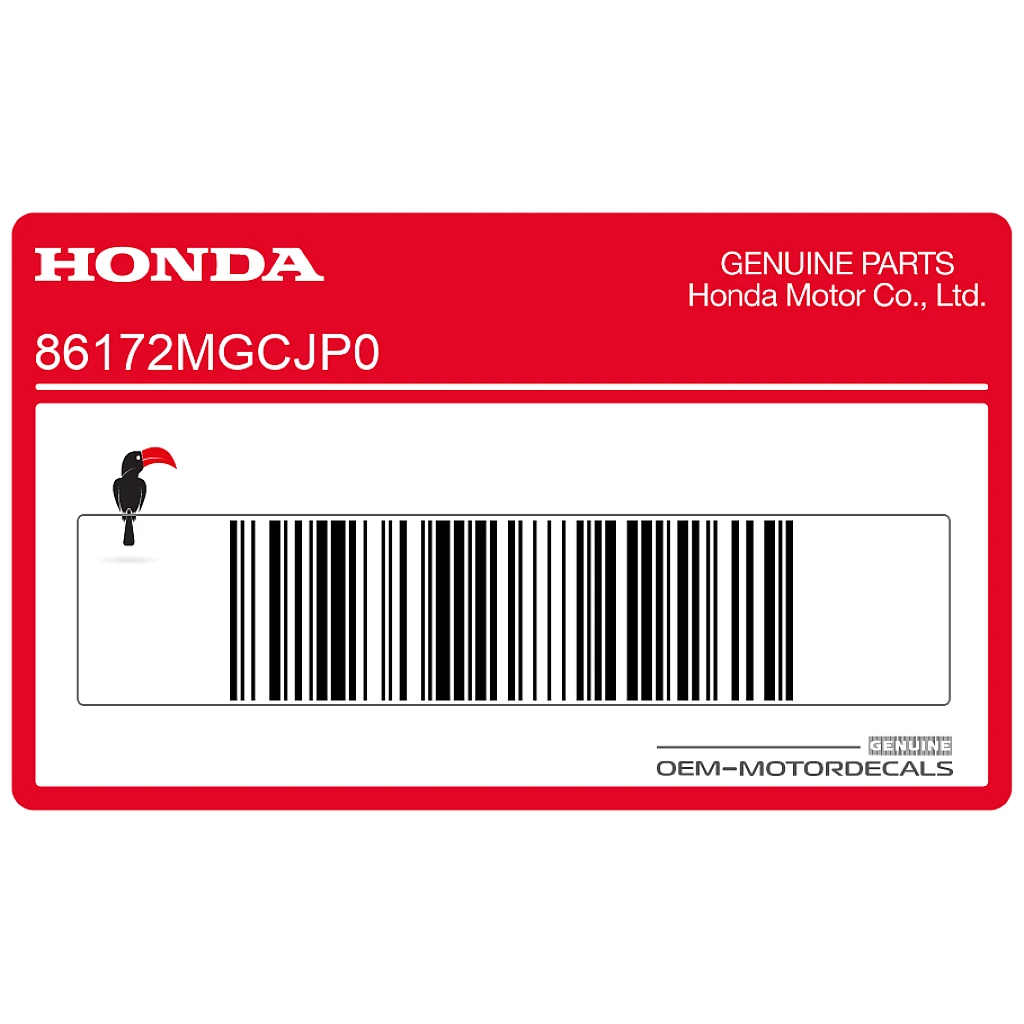 Honda CB1100 Lewa pokrywa boczna HONDA Emblemat Lewa strona OEM 86172MGCJP0