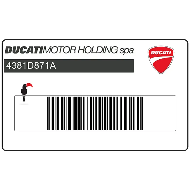 Ducati SuperSport 950 Fuel Tank DUCATI Emblem OEM 4381D871A