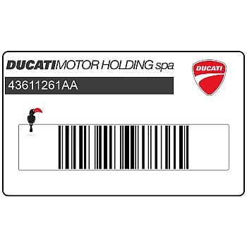Pegatina de carenado derecho Ducati 800 Sport, lado derecho