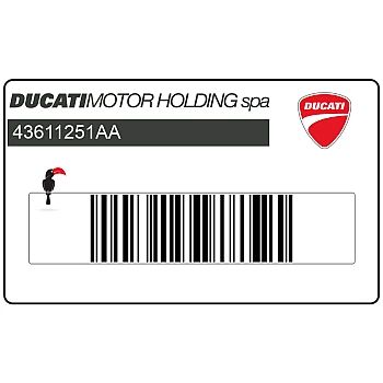 Linke Verkleidung DUCATI 620 SPORT Emblem, linke Seite