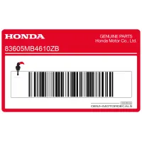 HONDA Seitenverkleidungs-Magna-Emblem 83605-MB4-610ZB