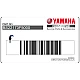 Yamaha MT-09 Pegatina Tapa Lateral Derecha Lado Derecho OEM BS22173F5000