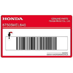 Swingarm tire label