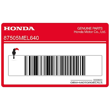 Swingarm tire label