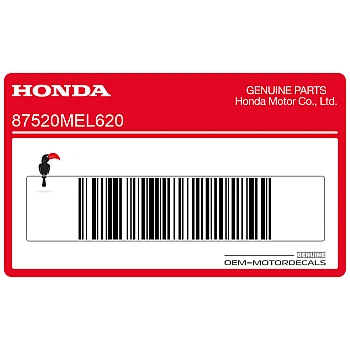 Frame caution label