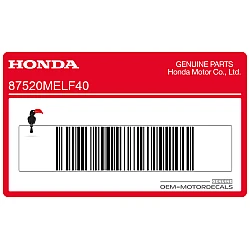 Tail section tamper-proof label