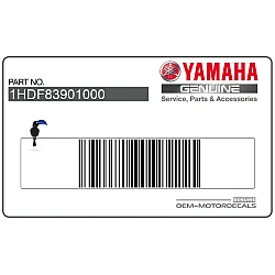 Side cowling decals, set
