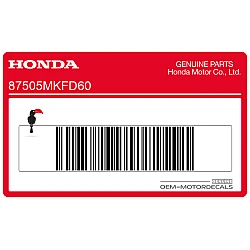Swingarm tire & drive chain label
