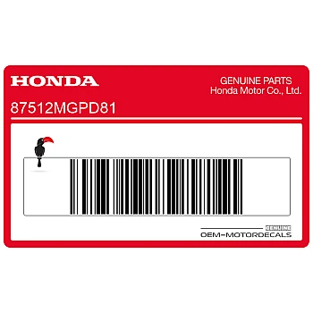 Tail section accessories & load label