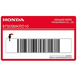Tire & drive chain label