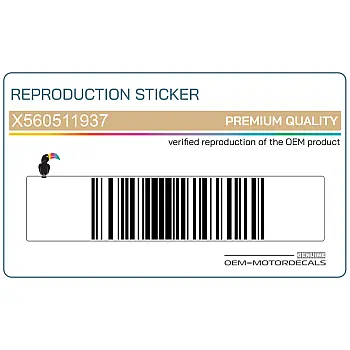 Emblema carenatura superiore ZX-7R