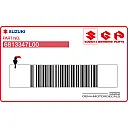 Emblema 8-GSX per fiancata motore