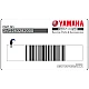 Yamaha TDM850 Left Side Fairing TDM Emblem Left Side OEM 3VD283282000