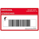 Frame sticker, linkerkant