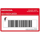 Achterspatbord VTX1800 sticker
