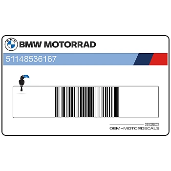 Emblemat S1000RR owiewki bocznej lewej