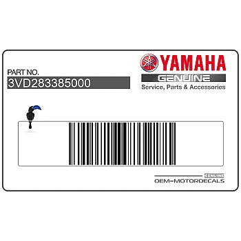 Emblema TDM para tapa lateral derecha