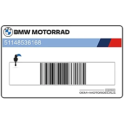 Emblema S1000RR carenatura laterale superiore, destra