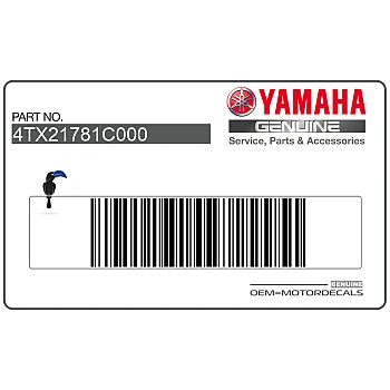 Emblema TDM para tapa lateral