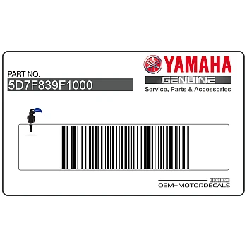 Adesivo pannello laterale, lato destro