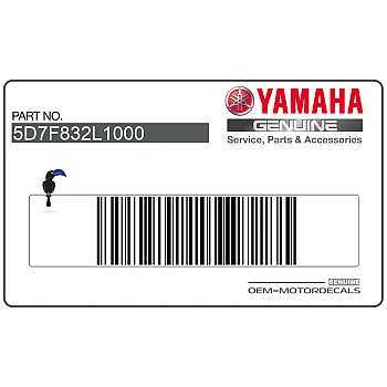 Pegatina para panel lateral, lado derecho