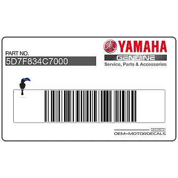 Bugverkleidung Aufkleber, Linke Seite