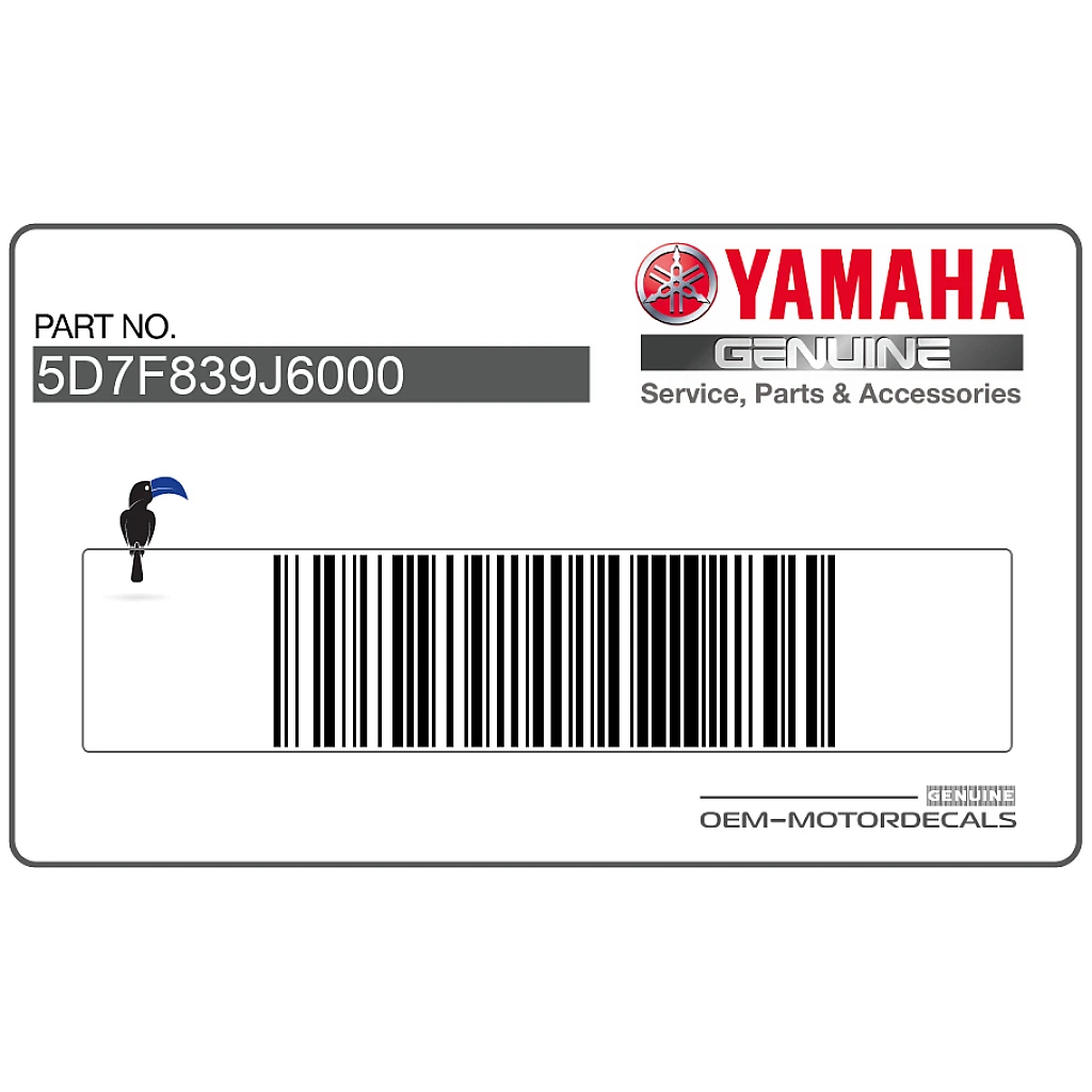 Yamaha-5D7F839J6000 Yamaha-5D7F839J6000