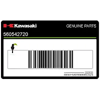 KAWASAKI Autocollant KRT pour carénage inférieur, côté gauche 56054-2720