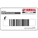 Yamaha YZF-R125 Kraftstofftank Emblem linke Seite OEM BR6F834C0000