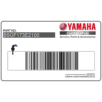 Heckverkleidung Aufkleber, Linke Seite